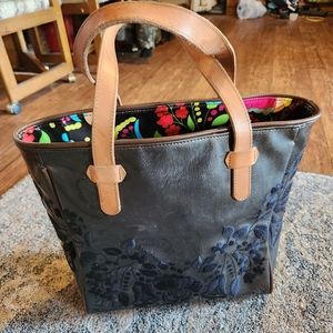 Consuela Smoke Valentina Tote with Dye FreeLeather Handles
